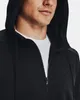 Under Armour Ua Armour Fleece Fz Hoodie Black Black S Produktbild-Vorschau 5