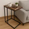 Stolik ciemny brąz nocny loft do salonu sypialni BEGRYF Podgląd zdjęcia produktu 5
