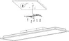 EGLO LED Deckenleuchte Bottazzo, Deckenlampe 100x25 cm, Produktbild-Vorschau 5