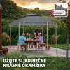 Gartenpavillon Siana Ø 3,5m - anthrazit Náhled obrázku produktu 9