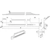 Furnipart Griffleiste Trim 395mm - Griff flach zum Produktbild-Vorschau 6