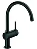 GROHE Minta, Standard, Schwarz, Metall, Hebelgriffe, Produktbild-Vorschau 3