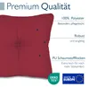 Coussin Beautissu Lounge Outdoor Rouge XLuna, 60 x 40 cm Voir les images du produit 5