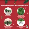 A collage of images and text describing the features of a Christmas tree. Anteprima dell’immagine prodotto