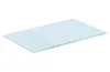 A rectangular glass cutting board is shown against a white background. Produktbild-Vorschau