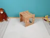 Kids Helper Kinderstuhl Eiche Kinder Holzstuhl Ergonomisch Produktbild-Vorschau 4
