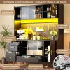 Flieks Buffetschrank mit LED-Beleuchtung & Lochwand, Produktbild-Vorschau 6