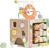 CLASSIC WORLD Drewniana Kostka Edukacyjna Sensoryczna 5w1 Produktbild-Vorschau 7