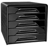 CEP Office Solution Schubladenbox Smoove schwarz 107111011 Produktbild-Vorschau 3