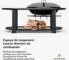 Blumfeldt Merano Circolo L Brasero Exterieur - 3-en-1 Voir les images du produit 6