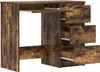 vidaXL Psací stůl Smoked Oak 90x45x76 cm výrobek z Náhled obrázku produktu 4