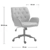 SVITA GABRIEL : Fauteuil de bureau, réglable en hauteur, Voir les images du produit 17
