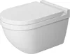 WC-Sitz Starck 3 mit SoftClose Scharniere edelstahl, weiß Produktbild-Vorschau 16