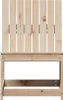 vidaXL Gartenstuhl 50,5x55x77 cm Massivholz Kiefer Produktbild-Vorschau 4