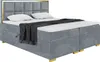 MEBLINI Boxspringbett mit Bettkasten - Gepolstert Produktbild-Vorschau 1