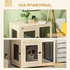 PawHut Hundekäfig, Haustierkäfig mit Kissen, Hundehaus, Produktbild-Vorschau 5