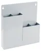 Kabelbinder-Wandhalter, 2-fach, H 331 x B 300 x T 61 mm Produktbild-Vorschau 1
