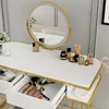Schminktisch Vicco Tiara Weiß/Gold 110 cm, Model 40757 Produktbild-Vorschau 5
