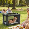 Hundebox faltbar Hundetransportbox mit Kissen abnehmbar Produktbild-Vorschau 2