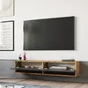 Table TV 'Laitila' 140x31,5x29,5 cm chêne Voir les images du produit 3
