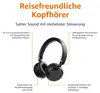Auriculares Bluetooth básicos, inalámbricos, tipo "on-ear", Vista previa de la imagen del producto 2
