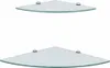 Eckregal Wand Glas 6 mm – abgerundetes Duschregal Ecke für Produktbild-Vorschau 7