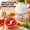 Elektrischer Knoblauchzerkleinerer, Mini Multizerkleinerer Produktbild-Vorschau 4