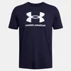 Under Armour Ua Sportstyle Logo Update T-Shirt SS-Blau Produktbild-Vorschau 3