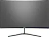 A computer monitor on a stand against a light gray background. Produktbild-Vorschau