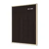 Showdown Letterboard - 60x80cm - Holz - Hellbraun / Schwarz Produktbild-Vorschau 2