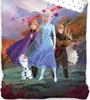 Characters from Disney's Frozen are depicted in a forest setting with mountains in the background. Produktbild-Vorschau