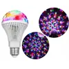 LED Glühbirne E27 Mehrfarbig RGB 3W Drehbar Diskokugel Produktbild-Vorschau 3