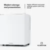 Klarstein Mini lednice, 45 l, malá, tichá lednice do Náhled obrázku produktu 2