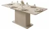 Ausziehbarer Esstisch Lante 160-200 cm – Beige / Kaschmir – Produktbild-Vorschau 1