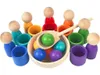 2Kids Toys Regenbogenpuppen mit Bällen (7 Farben) Produktbild-Vorschau 2
