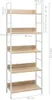 A diagram showing the dimensions of a bookshelf. Podgląd zdjęcia produktu