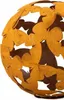 Gartenkugel Dekorative Lampe für Kerzen Stahl Rost Kugel im Produktbild-Vorschau 1
