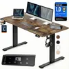 CASARIA® Höhenverstellbarer Schreibtisch elektrisch 140 x Produktbild-Vorschau 1