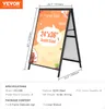 VEVOR Stojan na reklamu Stojan na chodník Reklamná tabuľa Náhľad obrázku produktu 7