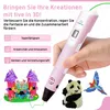 Fleau Kids 3D-Stift-Starterpaket Pink XL – 75 m Filament – Produktbild-Vorschau 4