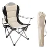 Chaise pliante DELUXE - beige  - Chaise de camping et de Voir les images du produit 1