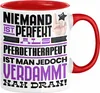 Pferdetherapeut Geschenk Tasse Lustige Geschenkidee für Produktbild-Vorschau 1