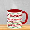 Fröhliche Weihnachten Kaffeebecher Henkel und Innenseite Produktbild-Vorschau 3