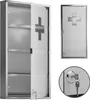 Jago® Medizinschrank - Abschließbar, 4 Fächer, Stahl, Glas, Produktbild-Vorschau 1