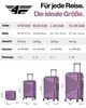 Zestaw 4-częściowy walizek podróżnych 4FLY z twardą obudową Podgląd zdjęcia produktu 11