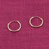 trendor 28081 Damen-Ohrringe Gold 333 / 8K Creolen Breite 1,3 mm Ø 15 mm 3 Produktbild-Vorschau