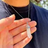 LAVISA Obelisk Edelsteinkette Silber, Anhänger, echte Produktbild-Vorschau 3