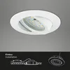 LED Einbauleuchten Dimmbar Schwenkbar 3er Set 5,5 W weiß Produktbild-Vorschau 12