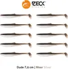10 Zeck Dude Gummiköder Barsch 7,6 cm Moor Silver Produktbild-Vorschau 3