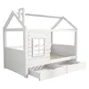 Flieks Lit de maison Lit d'enfant 90x200cm, Lits d'enfant Voir les images du produit 5